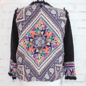 Billabong Colorful Boho Beachy Jacket